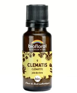 Clématite - Clematis (n°9), granules sans alcool BIO, 19 g